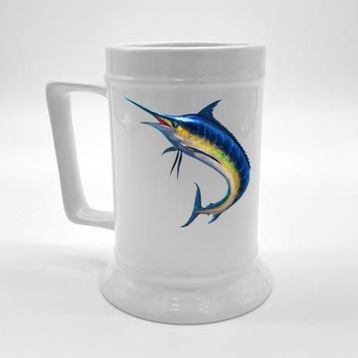 Leaping Blue Marlin Beer Stein