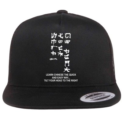 Learn To Read Chinese Flat Bill Trucker Hat
