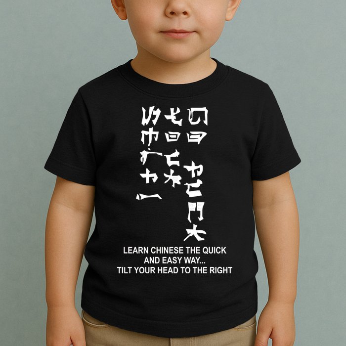 Learn To Read Chinese Toddler T-Shirt