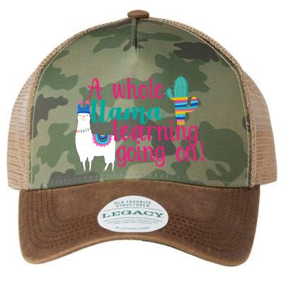 Learning Llama Legacy Tie Dye Trucker Hat