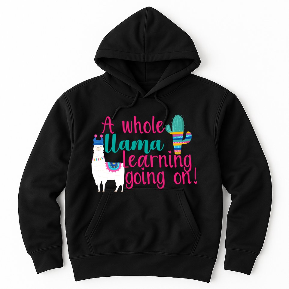 Learning Llama Hoodie
