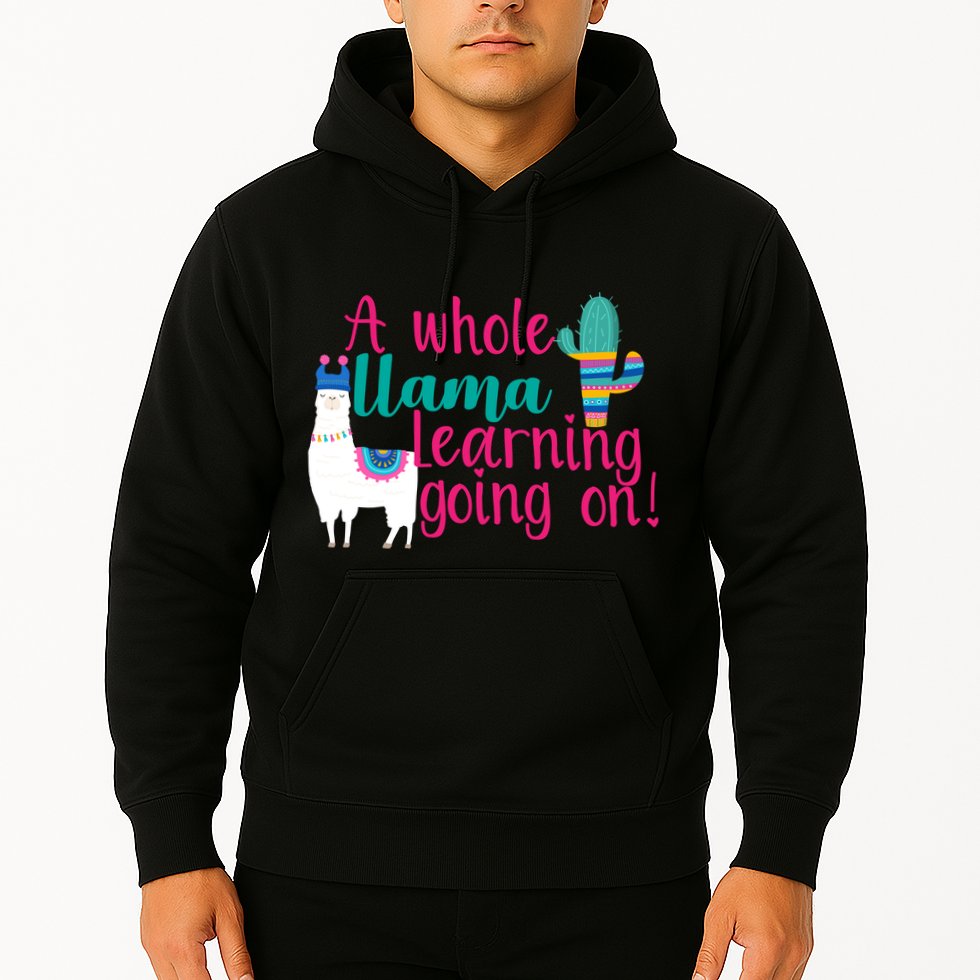 Learning Llama Hoodie