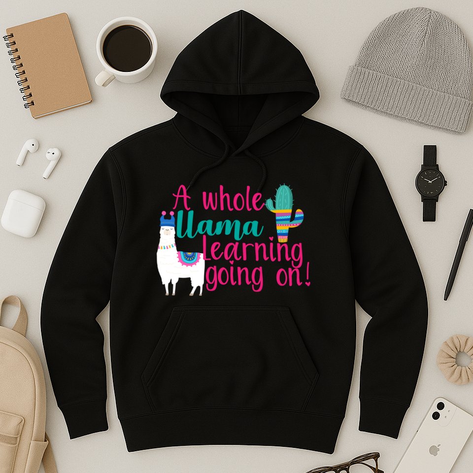 Learning Llama Hoodie