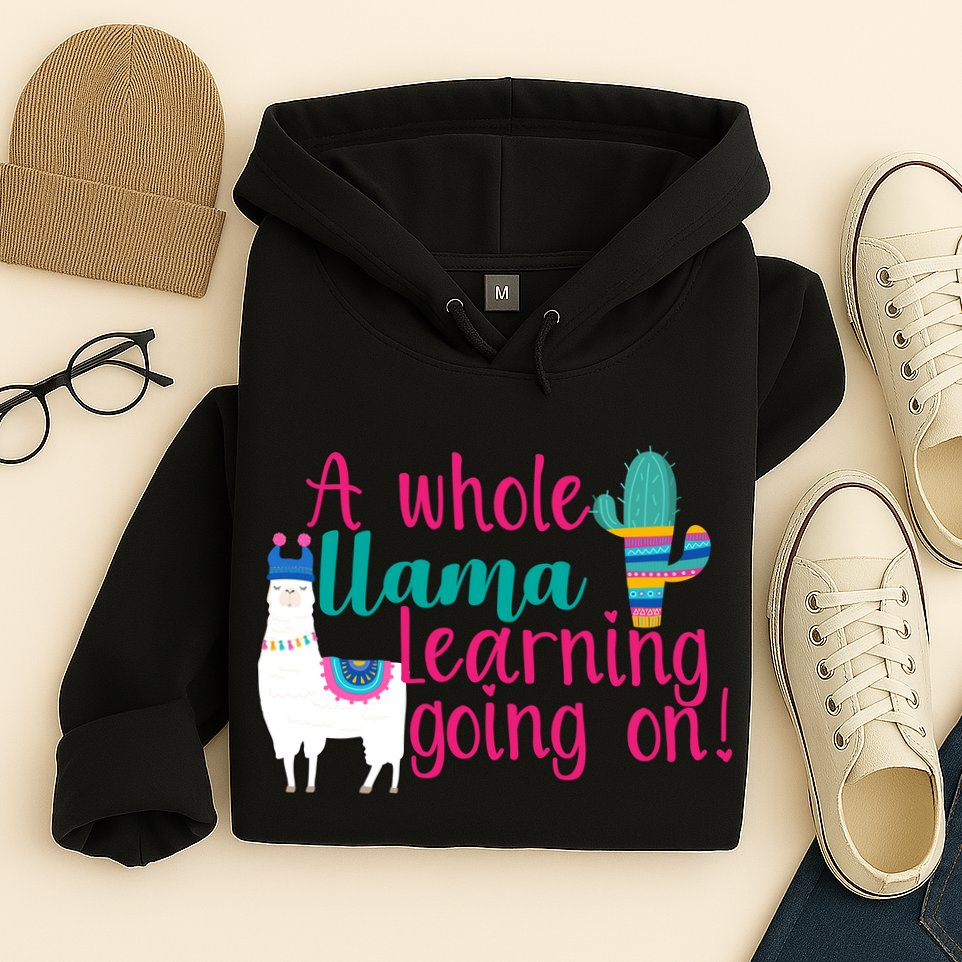 Learning Llama Hoodie