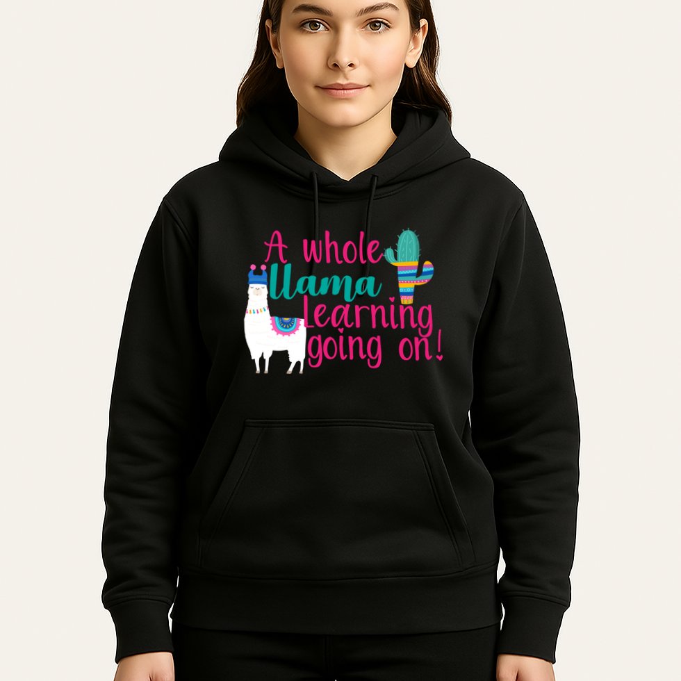 Learning Llama Hoodie