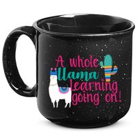 Learning Llama 15oz Campfire Ceramic Mug