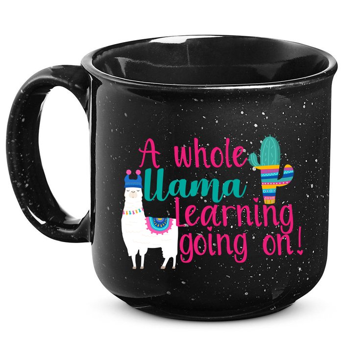 Learning Llama 15oz Campfire Ceramic Mug