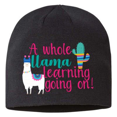 Learning Llama Sustainable Beanie