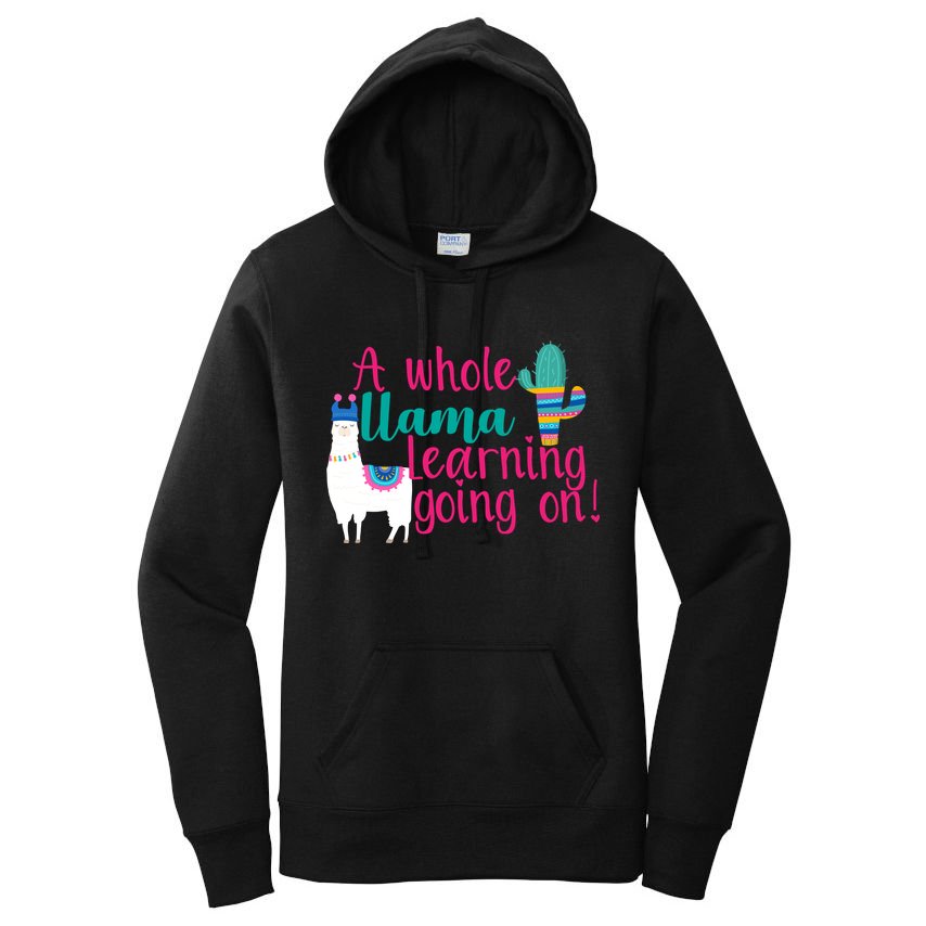 Learning Llama Women's Pullover Hoodie