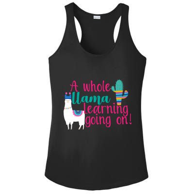 Learning Llama Ladies PosiCharge Competitor Racerback Tank