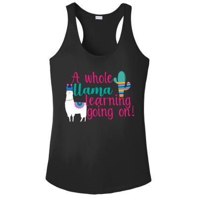 Learning Llama Ladies PosiCharge Competitor Racerback Tank