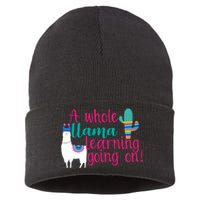 Learning Llama Sustainable Knit Beanie