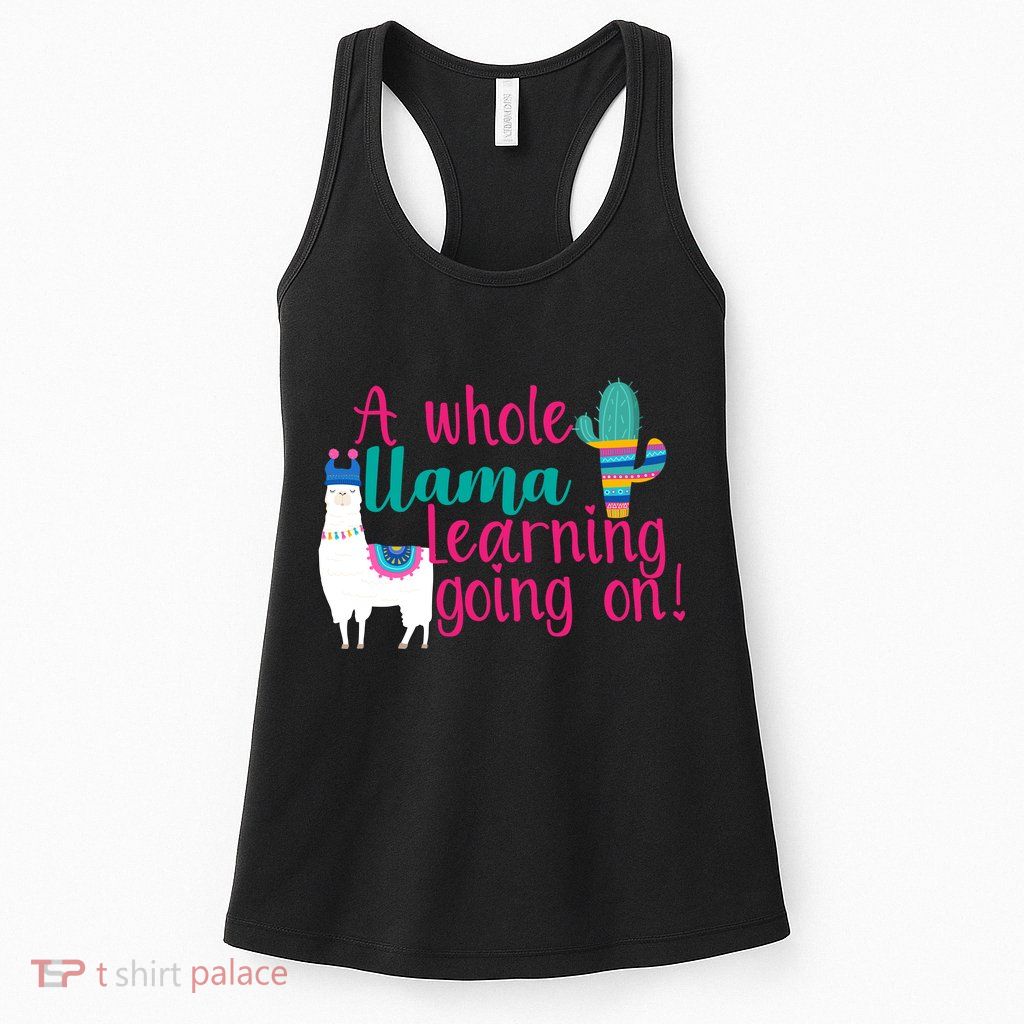Learning Llama Womens Tank Top