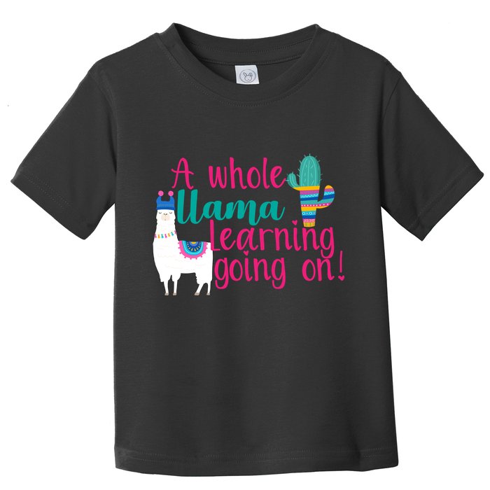Learning Llama Toddler T-Shirt