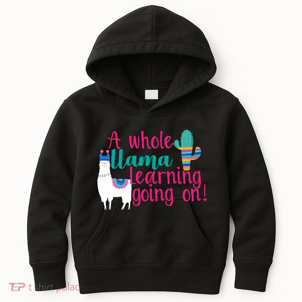 Learning Llama Kids Hoodie