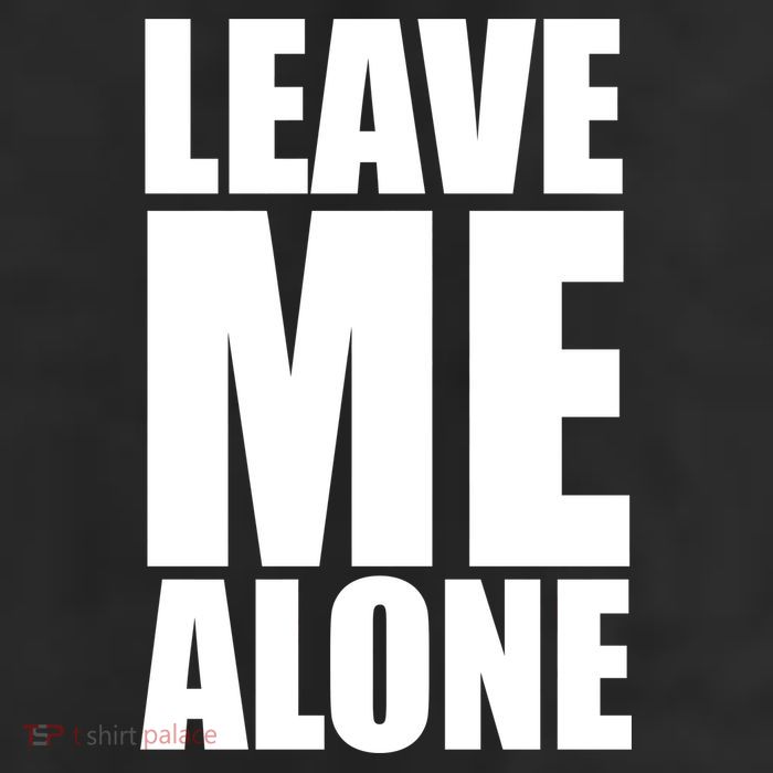 Leave Me Alone 11oz C Handle Ceramic Mug