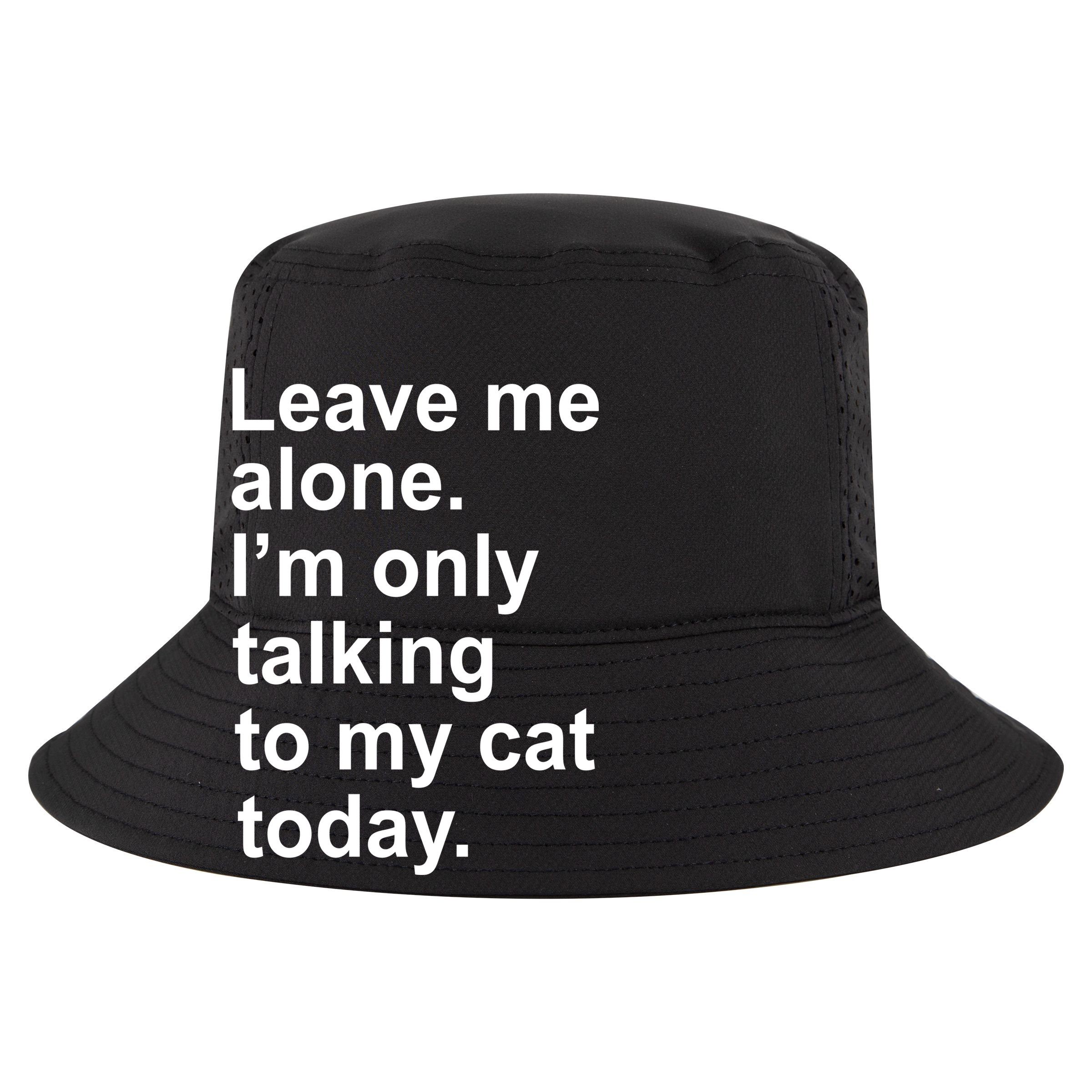 Leave Me Alone Talking To Cat 15oz Campfire Ceramic Mug