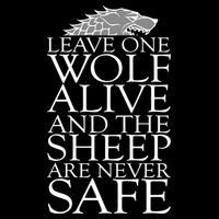 Leave One Wolf Alive And The Sheep Are Never Safe T-Shirt