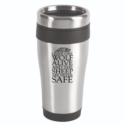 Leave One Wolf Alive And The Sheep Are Never Safe 16oz Travel Tumbler