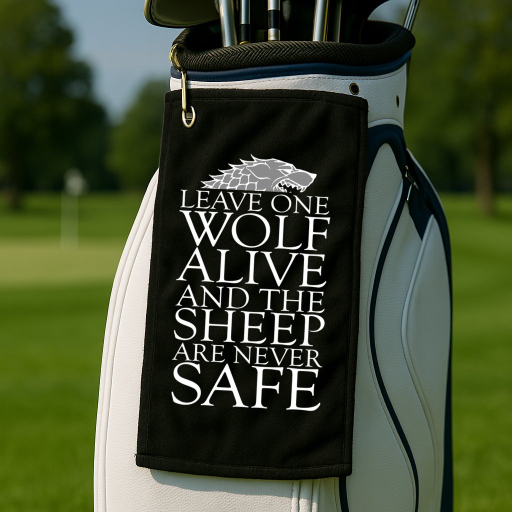 Leave One Wolf Alive And The Sheep Are Never Safe Golf Towel