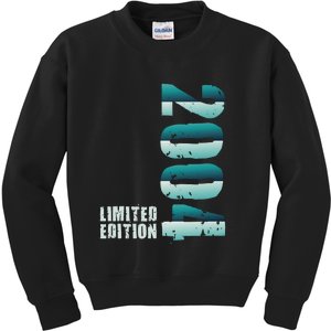 Limited Edition Birthday Made In 2004 Funny Gift Kids Sweatshirt