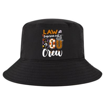 Law Enforcement Boo Crew Halloween Matching Officer Sweat Cool Comfort Performance Bucket Hat