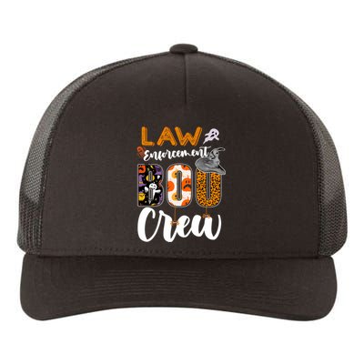 Law Enforcement Boo Crew Halloween Matching Officer Sweat Yupoong Adult 5-Panel Trucker Hat