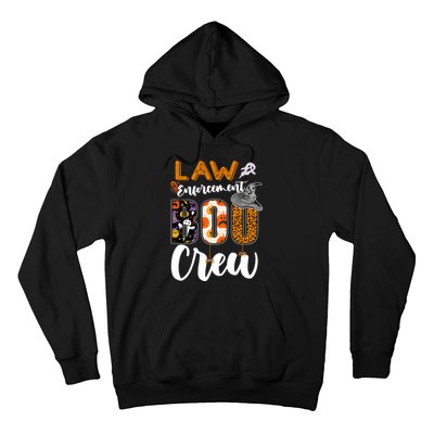 Law Enforcement Boo Crew Halloween Matching Officer Sweat Hoodie