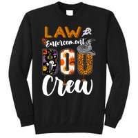 Law Enforcement Boo Crew Halloween Matching Officer Sweat Sweatshirt