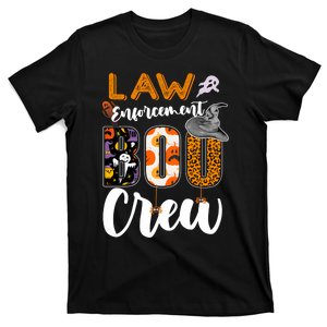 Law Enforcement Boo Crew Halloween Matching Officer Sweat T-Shirt