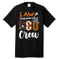 Law Enforcement Boo Crew Halloween Matching Officer Sweat Tall T-Shirt