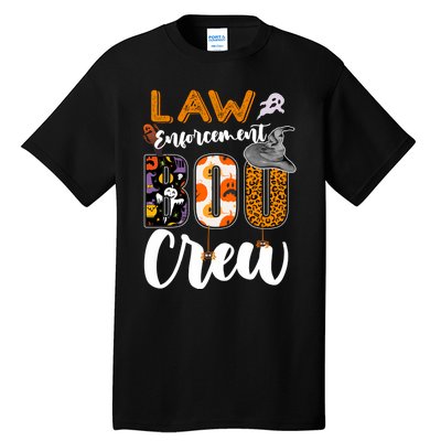 Law Enforcement Boo Crew Halloween Matching Officer Sweat Tall T-Shirt