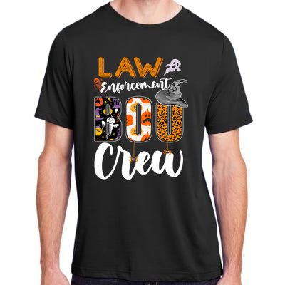 Law Enforcement Boo Crew Halloween Matching Officer Sweat Adult ChromaSoft Performance T-Shirt