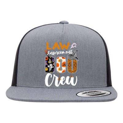 Law Enforcement Boo Crew Halloween Matching Officer Sweat Flat Bill Trucker Hat