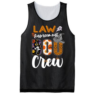 Law Enforcement Boo Crew Halloween Matching Officer Sweat Mesh Reversible Basketball Jersey Tank