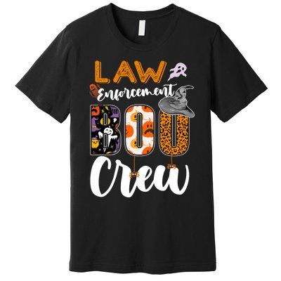 Law Enforcement Boo Crew Halloween Matching Officer Sweat Premium T-Shirt