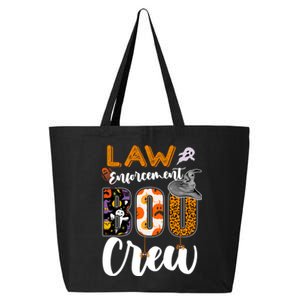 Law Enforcement Boo Crew Halloween Matching Officer Sweat 25L Jumbo Tote