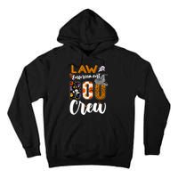 Law Enforcement Boo Crew Halloween Matching Officer Sweat Tall Hoodie