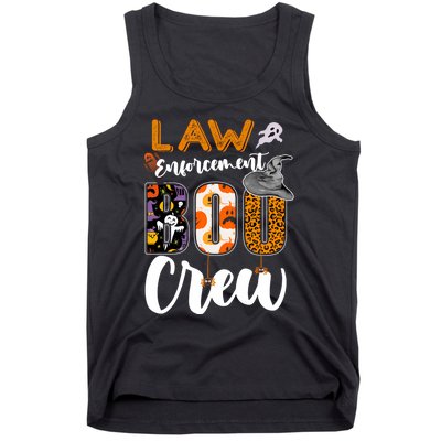 Law Enforcement Boo Crew Halloween Matching Officer Sweat Tank Top