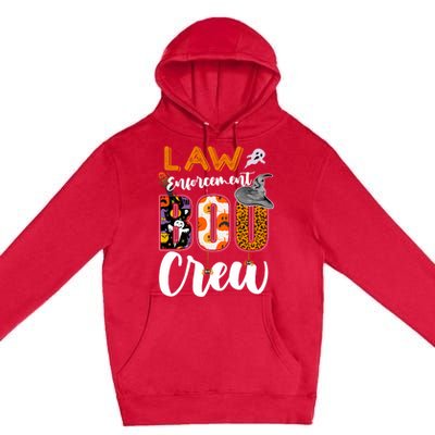 Law Enforcement Boo Crew Halloween Matching Officer Sweat Premium Pullover Hoodie