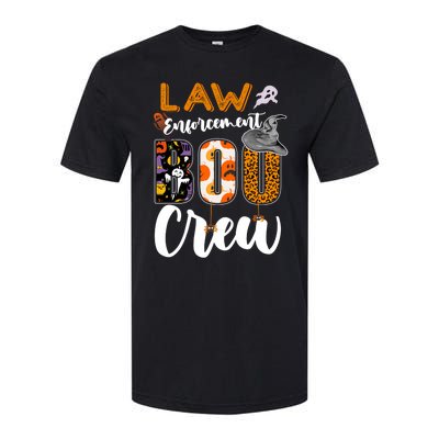 Law Enforcement Boo Crew Halloween Matching Officer Sweat Softstyle CVC T-Shirt