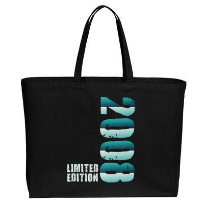 Limited Edition Birthday Made In 2008 Funny Gift Cotton Canvas Jumbo Tote