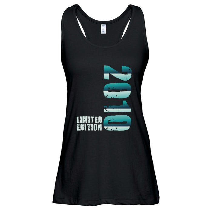 Limited Edition Birthday Made In 2010 Funny Gift Ladies Essential Flowy Tank