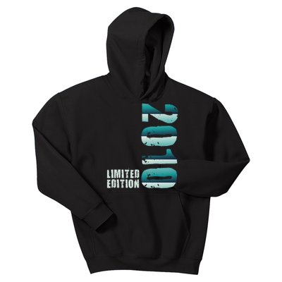 Limited Edition Birthday Made In 2010 Funny Gift Kids Hoodie