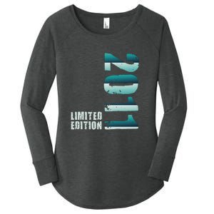 Limited Edition Birthday Made In 2011 Funny Gift Women's Perfect Tri Tunic Long Sleeve Shirt