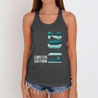 Limited Edition Birthday Made In 2011 Funny Gift Women's Knotted Racerback Tank