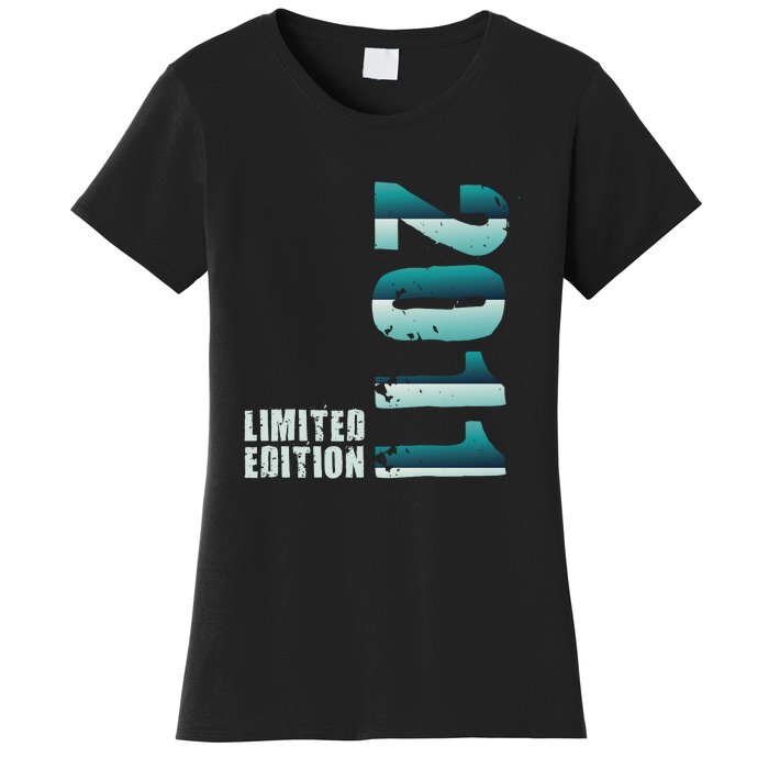 Limited Edition Birthday Made In 2011 Funny Gift Women's T-Shirt