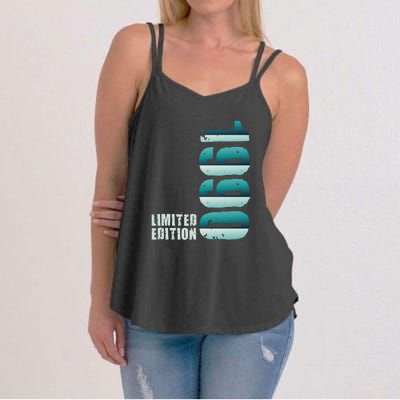 Limited Edition Birthday Made In 1990 Funny Gift Women's Strappy Tank