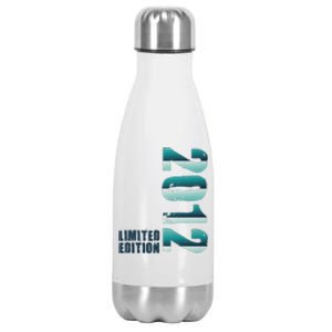 Limited Edition Birthday Made In 2012 Funny Gift Stainless Steel Insulated Water Bottle