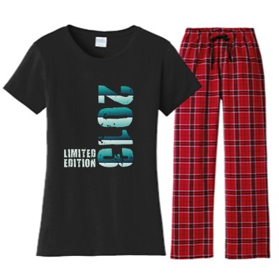 Limited Edition Birthday Made In 2013 Funny Gift Women's Flannel Pajama Set